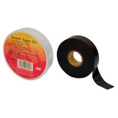 3M Taśma izolacyjna 25 mm x 33m PVC Scotch 33 czarna (80012023059) 3395364 5902658700859