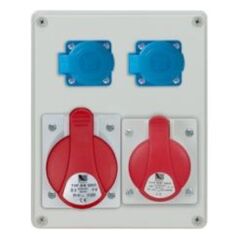 Pawbol Rozdzielnica R-BOX 240 1x32A/5P 1x16A/5P 2x250V IP44 (B.1098) 3402626 5905793080602
