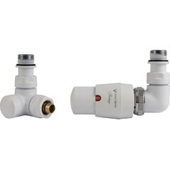 Varioterm Zestaw grzejnikowy Vision termostatyczny prawy biały (VIGS0206CFK/P) 3409910 5902249829136