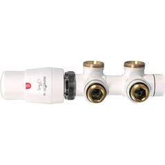 Varioterm Zestaw grzejnikowy Twins prawy biały (TSGS0206CFK/P) 3409917 5901549219302