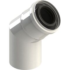 Concept Kolano powietrzno-spalinowe PP 87° 80 / 125mm (F90664080/125) 3410963 5902753174265