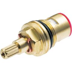 Perfexim Głowica ceramiczna do baterii dwuuchwytowych czerwona 1/2" (35-302-0001-000) 3411710 5902626213060