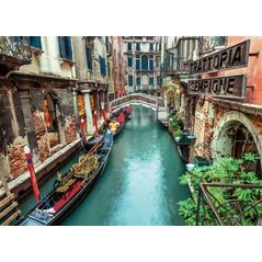 Clementoni Puzzle 1000 elementów Italian Collection Venice Canal (39458) 4001902 8005125394586