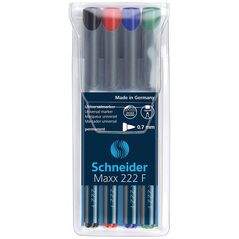Schneider zestaw foliopisów permanentnych (SR112294) 4007072 4004675001900
