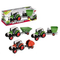 Mega Creative Moje ranczo. Traktor z maszyną 4012005 5902643684768