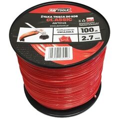 AWTools Żyłka tnąca CLASSIC 2,7x100m okrągła (AW70139) 4016820 5903041032465