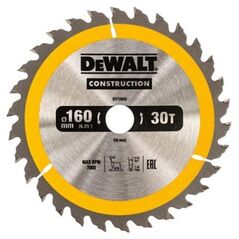 Dewalt Piła tarczowa 165x20mmx18z - DT1933-QZ 4084918 5035048095508