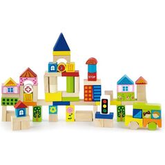 Viga Klocki 75 Elementów - Miasto (0884, Viga) 4135314 6934510502874