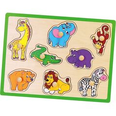 Viga Puzzle - Zoo (0938, Viga) 4135346 6934510500191