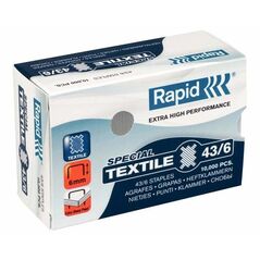 Rapid Zszywki Strong 43/6, 5000 sztuk (24872200) 4159990 7313468722005
