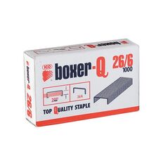 ICO Zszywki Boxer 26/6, galwanizowane, 1000 sztuk (ISAXBQ26/6) 4159993 5997072137671