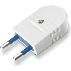 Scame Wtyczka przenośna 230V 10A 2P IP20 biała (104.4000-SF) 4178562 8001636214726
