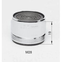 Deante aerator Standard do baterii wannowych, gwint zewnętrzny M28 (XDC00PCZ4) 4179400 5908212026915