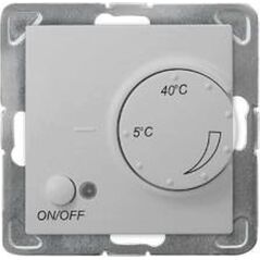 Ospel IMPRESJA Regulator temperatury /czujnik napowietrzny/ srebro RTP-1YN/m/18 - RTP-1YN/m/18 4197435 5907577459024