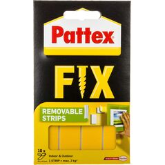 Henkel Pattex FIX Usuwalne paski montażowe 10x40mm x 20mm - 1483610 4201097 4015000417587