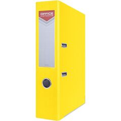 Segregator Office Products Officer dźwigniowy A4 75mm żółty (PBSX0769) 4588488 5901503650875