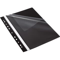 Bantex Skoroszyt z perforacją EVO A4 czarny 25 szt. 4644458 5901466217481
