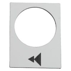 Schneider Electric Tabliczka opisowa biała prostokątna 30x40mm (ZB2BY4903) 4658910 3389110645552