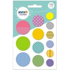 Stickn Zakładki indeksujące kształty Koła 4667219 4712759217610