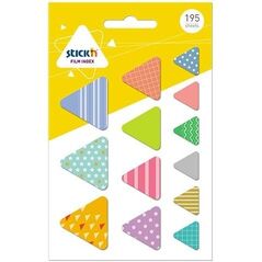 Stickn Zakładki indeksujące kształty Trójkąty 4667222 4712759217627