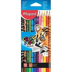 Maped Kredki Colorpeps Animal 12 kolorów MAPED 4667233 3154148322122