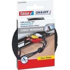 Organizer Tesa Rzep Czarny 1 sztuka  (TES081) 4670111 4042448806413