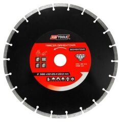 AWTools Tarcza diamentowa segmentowa 300 x 25,4-22,2mm (AW45300) 4685556 5902198748366