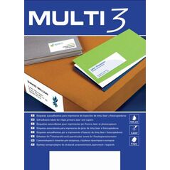 PBS Connect Etykiety uniwersalne Multi3 A4 99,1X67,7 (4729) 4695245 8410782047292
