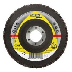Klingspor Ściernica listkowa wypukła SMT314 Extra 125mm gr. 40 (K322815) 4759616 4014855208906