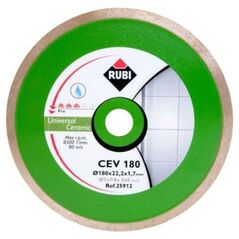 Rubi RUBI TARCZA DIAMENTOWA CEV 180 x 22,2mm PRO (RUBI25912) 4759657 8413797259124