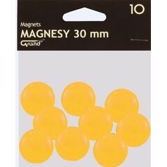 Grand Magnes 30mm żółty 10 sztuk 4805405 5903364258689