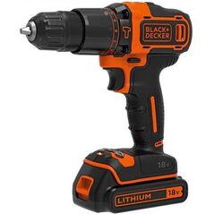 Wiertarko-wkrętarka Black&Decker BDCHD18K 18 V 1 x akumulator 1.5 Ah 4865178 5035048641132