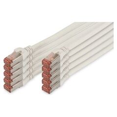 Digitus Patchcord CAT6, S-FTP, 3m, 10 sztuk (DK-1644-030-WH-10) 4872122 4016032442073