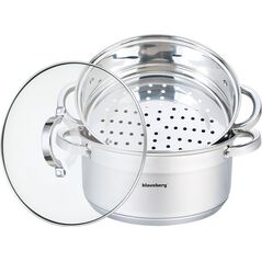Klausberg Garnek do gotowania na parze 24cm (KB-7144) 4902409 5902666611444
