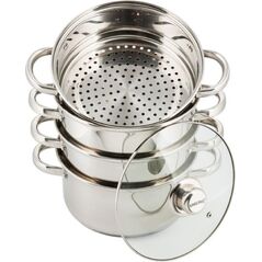 KingHoff Garnek do gotowania na parze 18cm (KH-3317) 4907133 5908287233171