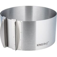 KingHoff REGULOWANA TORTOWNICA FORMA OBRĘCZ DO TORTÓW KINGHOFF KH-4614 4907809 5908287246140