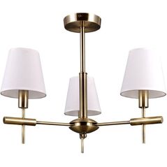 Lampa wisząca Italux Balter nowoczesna złoty  (MD38482-3) 4920516 5900644433736