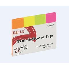 Eagle Notes samoprzylepny 15x50 zakładka 659-4N EAGLE 4933955 5903364215309