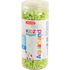 Zolux Żwirek Aquasand Kidz Nugget zielony 500ml 4961192 3336023462356