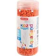 Zolux Żwirek Aquasand Kidz Nugget pomarańczowy 500ml 4961193 3336023462363