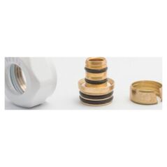 Varioterm Adapter zaciskowy GW3/4" x 16x2 biały do zaworów TWINS (VRZZ16X206) 4965998 5902249829464