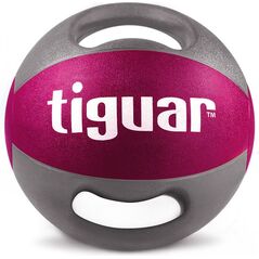 Tiguar Piłka lekarska z uchwytami fioletowa 5 kg (TI-PLU005) 4979617 5906660029809