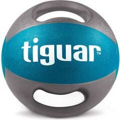 Tiguar Piłka lekarska z uchwytami niebieska 6 kg (TI-PLU006) 4979618 5906660029816