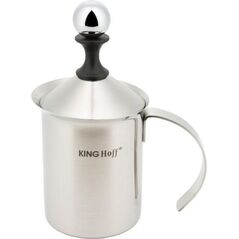 Spieniacz do mleka KingHoff Stalowy (KH-3126) 4984168 5908287231269