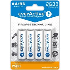EverActive Akumulator Professional Line AA / R6 2600mAh 4 szt. 4999808 5902020523383
