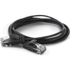 Wantec Wantec wW Patch Cable CAT6A (rand 2,8mm) UTP black 5,0m (7317) 5274782 4250367773178