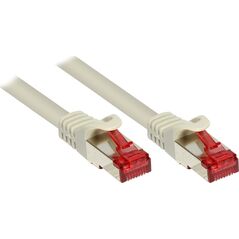 Good Connections RNS Patch Cable with Rastnasenschutz, Cat. 6, S/FTP, PiMF, PVC, 250MHz, gray, 10m, Good Connections (8060- 100) 5275521 4014619037841