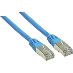 Good Connections RNS Patch Cable with Rastnasenschutz, Cat. 6, S/FTP, PiMF, PVC, 250MHz, blue, 3m, Good Connections (8060- 030B) 5275540 4014619012145