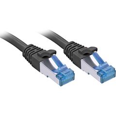 Lindy Patchkabel Cat6A S/FTP PIMF TPE schwarz 1.50m (47413) 5285770 4002888474139