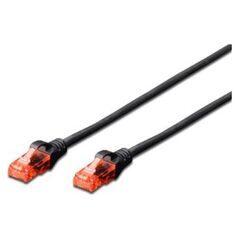 Digitus Patchcord UTP, CAT 6, 10m, czarny (DK-1617-100/BL) 5302563 4016032388050